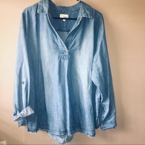 Sonoma denim top